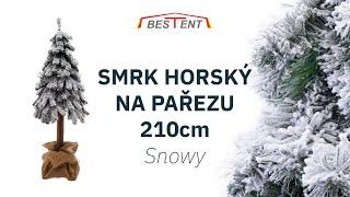 Vánoční stromek na pařezu Smrk horský 210cm Snowy - Bestent.cz