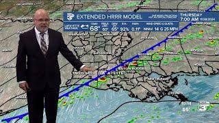 KATC Weather Forecast 10pm 11-26-24