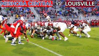 Early Season Test‼️: #1 Louisville(4A) vs #9 Neshoba Central(6A) ||MS High School Football Week 2