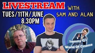 LETS TALK MOVIES Livestream - with Sam and Alan