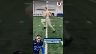 Aidan Hutchinson is already running after breaking his tibia and fibula last season  #NFL #Lions