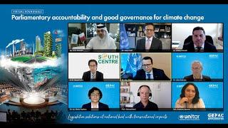 Virtual Roundtable (English). Parliamentary accountability and good governance for climate change.