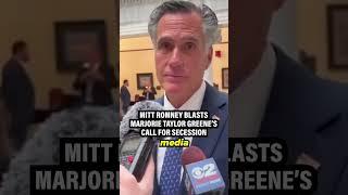 “INSANITY”: Mitt Romney BLASTS Marjorie Taylor Greene after TRAITOROUS comments