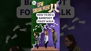 Get Your Feet Out!A sneak peek into a CFW session. #foley #feet #course #audiopost