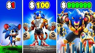 $1 to $1,000,000 SONIC Animals