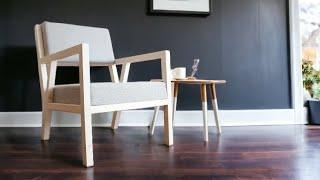 How to Build a Modern Chair - The Easiest Way! || Homemade Modern Chair || Polkilo
