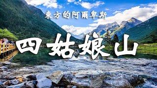 不登四姑娘山不悟自然之韻，不望四面山峰不領天地之宏偉，四川的四姑娘山，異彩紛呈、綠林深處、銀峰高聳、一個如畫的世外桃源。【樂樂視界】