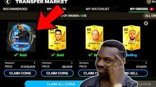 How to sell untradeable player on fc mobile 25