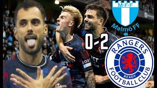 GERS DELIVER BEST PERFORMANCE OF THE SEASON! MALMO 0-2 RANGERS | MATCH REVIEW | EUROPA LEAGUE