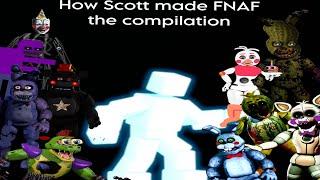 How Scott made Five nights at Freddy's #scottcawthon #thelivingtombstone #fnaf #compilation