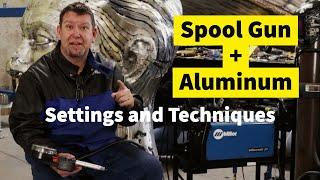 Get Better Results Welding Aluminum With A Spool Gun #millerwelding #Millermatic211 #SpoolGun