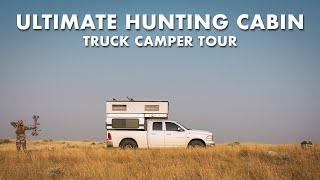 Camper Tour with Hunter Dave Gardner | Four Wheel Campers Hawk Pop Up Truck Camper