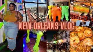 LIT GIRLS TRIP TO NEW ORLEANS| WE GOT BEADS | SUMO SUITS| BOURBON STREET| NICE GUYS NOLA|