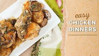 3 HEALTHY Chicken Dinners | Dinner Made Easy