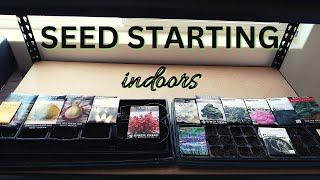 Starting Seeds 2023 \\ Onions, Lavender, Sage, Brassicas