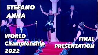 Stefano Di Filippo -Anna Melnikova | Final Presentation | WDO World Championship Professional Latin