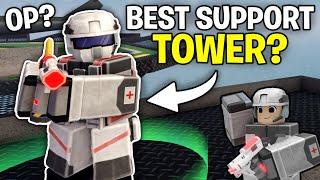 How GOOD is The MEDIC Tower? A Tower Review.. | Roblox Tower Defense X