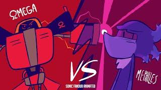 Omega VS Mephiles (Sonic Fandub Animated)