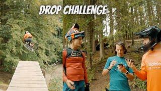 MTB DROP CHALLENGE! Korbi vs Freeride Mag