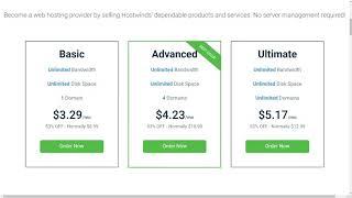 HOSTWINDS RESELLER HOSTING   own a web hosting business   overview by Best Web Hosting