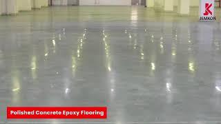 JEMKON | BEST POLISHED CONCRETE EPOXY FLOORING MANUFACTURER IN INDIA| INDUSTRIAL FLOORING