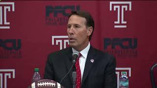 K.C. Keeler Temple Football Head Coach Introductory Press Conference | Today at 11am