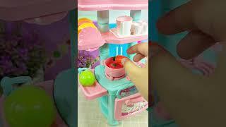 Satisfying with Unboxing & Review Hello Kitty Kitchen Set #hellokittykitchenset #hellokitty #shorts