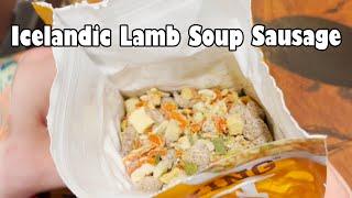 Icelandic Lamb Soup Sausage