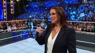 Stephanie McMahon Promo Vince McMahon Retirement   SmackDown July 22, 2022 WWE