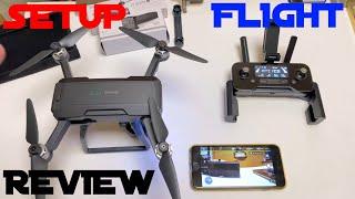 Bwine F7 GPS Drone 4K Camera Setup Flight and Review