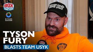 "You Have F***** My Career!" - Tyson Fury RAGES Ahead Of Usyk Rematch