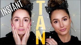 Top 3 Face Tanning Products + Easy Makeup Look!