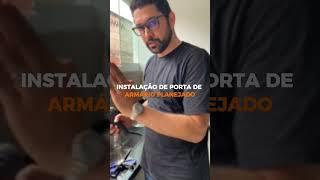 Como instalar porta de móvel planejado de forma prática.