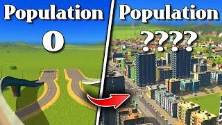 How Far Can You Get In 1 HOUR In Cities Skylines