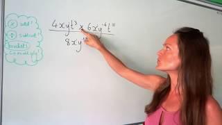 The Maths Prof: The Rules of Indices / Exponents (part 1)