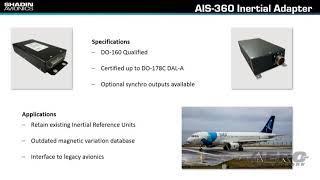 Aero-TV: Shadin Avionics - AEA 2021 New Product Introduction