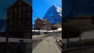 Kleine Scheidegg #switzerland #swiss #swissalps #mountains #swisstravel #switzerlandvillage