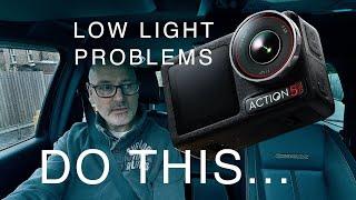 DJI Action 5: BAD QUALITY IN LOW LIGHT - I Have a Fix!