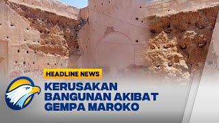 Tembok Merah Abad ke-12 Runtuh Akibat Gempa di Maroko