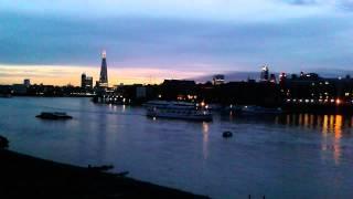 Sunset at Rotherhithe, London