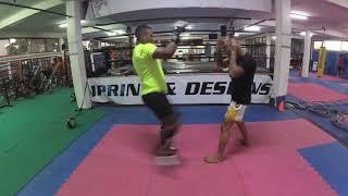 Technique with the pro: 3- Kickboxing with Widjai Thakoer