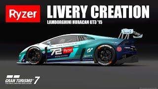 GT7 Livery Creation Lamborghini Huracan GT3 '15