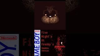 FNAF Game Boy demakes are underrated! #fnaf #gameboy #fivenightsatfreddys #nintendo #gaming