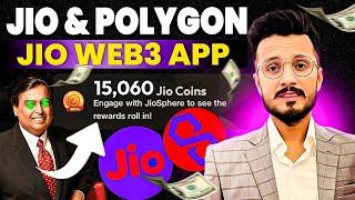 Jio Coin launch || Free Jio coin Earn || Jio Web3 App || Polygon Coin Price prediction || Matic Coin