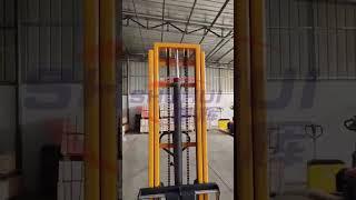 double door manual stacker