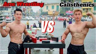 Trận đấu giữ cựu vô địch vật tay và Top Calisthenics - SƠN HANMA vs KEN TRẦN //