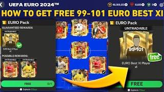 HOW TO GET FREE 99-101 OVR EURO BEST XI EXCHANGE FC MOBILE 24 | BEST MILESTONE TO CHOOSE FC MOBILE!