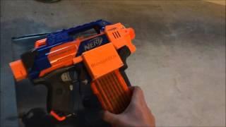 BlasterTECH Xtreme Pro 180 Rapidpistol ROF test - quickie!