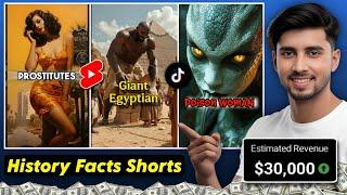 How to Create Viral History Fact Shorts Using AI | Shorts & Reels Ai Tutorial