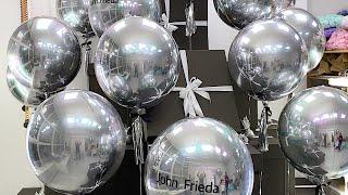 BALLOON BOX SURPRISE | PARTY BOX WITH FOIL ORBZ